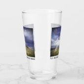 Verre Souvenir fait sur commande de photo personnalisé (Gauche)