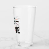 Verre Soyez courageux (Gauche)