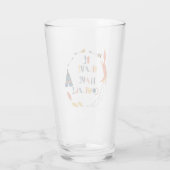 Verre Soyez courageux Ayez Courage Fox (Dos)