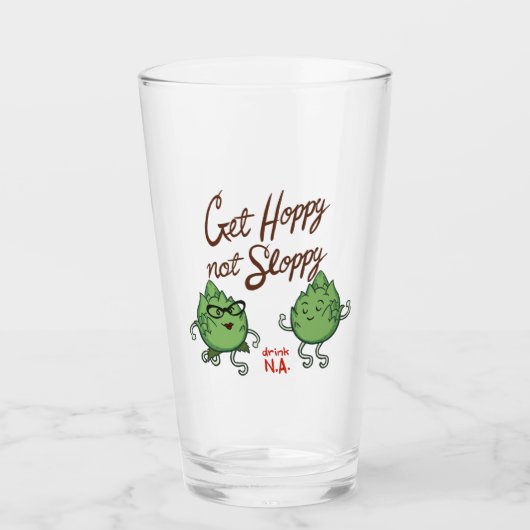 Verre Soyez Gênant, Pas Gâché (Devant)