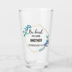 Verre Soyez gentils les uns avec les autres