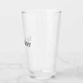 Verre Soyez Heureux (Gauche)