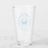 Verre SP Sandy Point (crabe) (Dos)