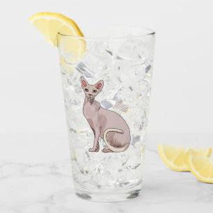 Verre Sphynx cat
