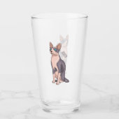Verre Sphynx cat (Devant)