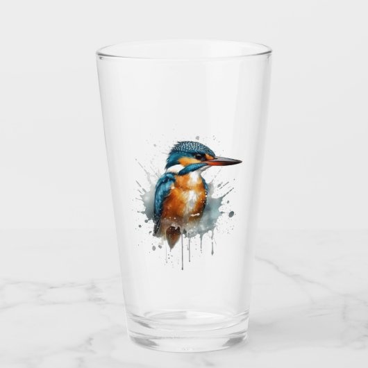 Verre Splash Martin-pêcheur (Devant)