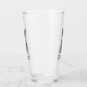 Verre Spoiled Rotten Boston Terrier (noir) mignon chien (Gauche)