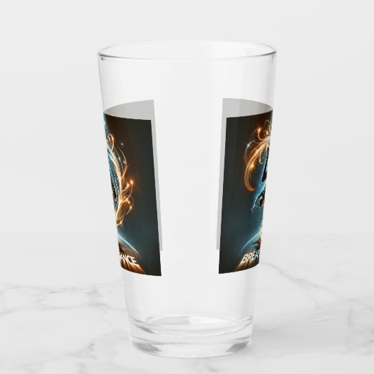 Verre "Spotlight Groove" - ​ ​ dansant sous les projecte (Gauche)