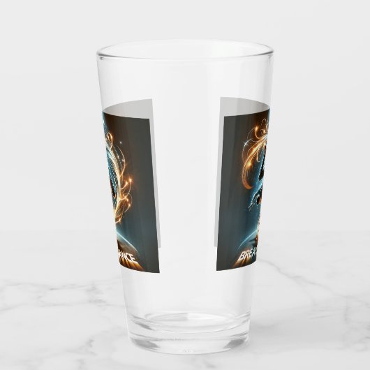 Verre "Spotlight Groove" - ​ ​ dansant sous les projecte (Droite)