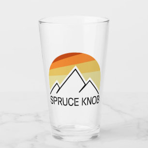 Verre Spruce Knob Virginie-Occidentale Rétro