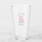 Verre Squelette attendant juste Halloween (Dos)