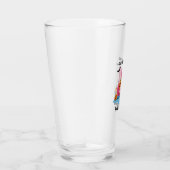Verre Squelette attendant juste Halloween (Droite)