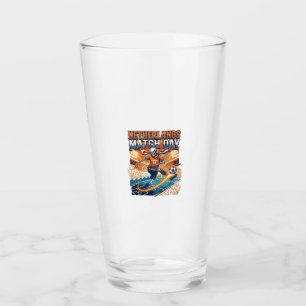 Verre Squelette de frappeur de jour de match des Pays-Ba