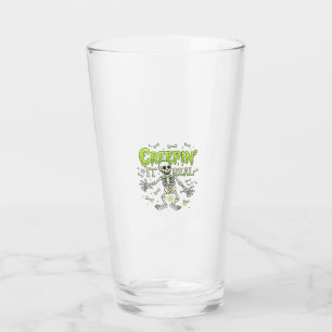 Verre Squelette de véritable araignée d'Halloween de cré