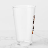 Verre Squelette d'Halloween blanc mignon (Droite)