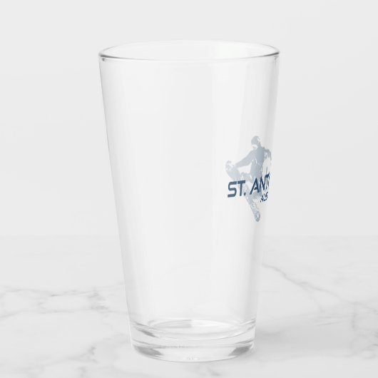 Verre St. Anton Autriche Snowboarder (Droite)