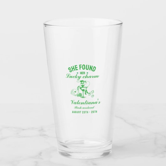 Verre st patrick (Devant)