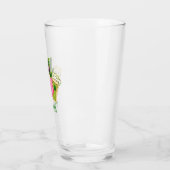 Verre St. Patrick’s Day Pink Leprechaun Beer Custom (Gauche)