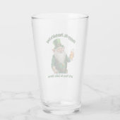 Verre St. Patrick's Day au lac Havasu, Az. (Dos)