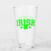 Verre St Patrick's Day Chic irlandais (Devant)