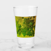 Verre St. Patrick's Day et Good Luck, ‎ trèfle à quatre  (Devant)