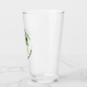 Verre St. Patrick's Day Lucky Irish Shamrock Retro (Gauche)