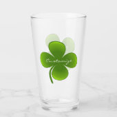 Verre St Patrick's Day Shamrocks Thunder_Cove (Dos)
