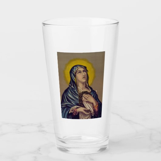 Verre Stabat Mater Notre Dame des Douleurs (Devant)