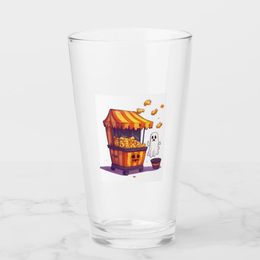 Verre Stand de pop-corn hanté (Devant)