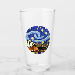 Verre Starry Night Sydney Australie Opéra