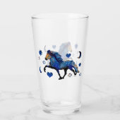Verre Stary Night Charismatic Tolting cheval islandais (Dos)