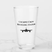 Verre Station de ravitaillement de l'équipage du poste d (Devant)