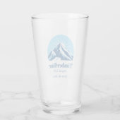 Verre Station de ski de Timberline Oregon bière après sk (Dos)