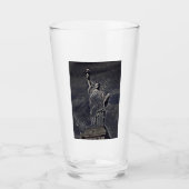 Verre Statue de la peinture de liberté (Devant)