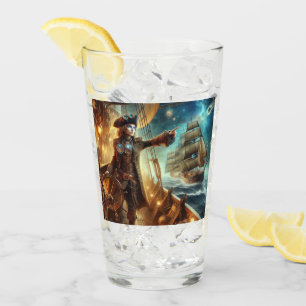 Verre Steampunk Vintage Victorian Ocean Space Pirate