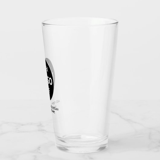 Verre Steins à bière personnalisables Logo & business (Gauche)