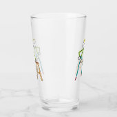 Verre Stickman Menuisier (Droite)
