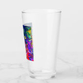 Verre Sticle à rayures arc-en-ciel (Gauche)