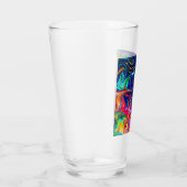 Verre Sticle à rayures arc-en-ciel (Droite)