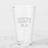 Verre Stocké toute la journée (Dos)