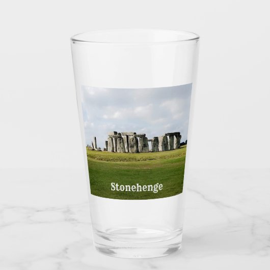 Verre Stonehenge England Souvenir Drinking Glass (Devant)