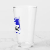 Verre Stop Fur Trade Panneau bleu (Gauche)