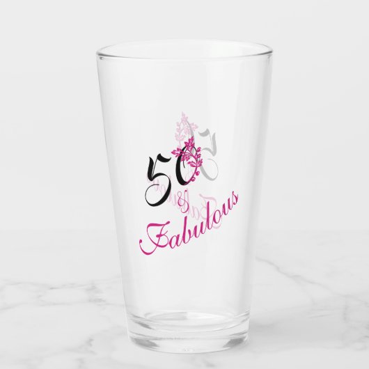 Verre Style 50 et Fabulous rose et noir (Dos)