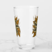 Verre Style Batik Floral Abstrait africain (Gauche)