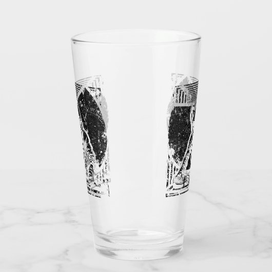 Verre Style DJ Chat Wutang (Gauche)