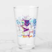 Verre Style Graffiti Rat chinois Année Zodiac Bière verr (Dos)