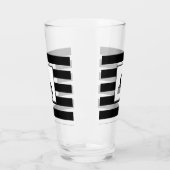 Verre Stylish Black Panther Cat White (Gauche)