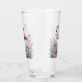 Verre Sublimation Flamant rose rose-95160 (Gauche)