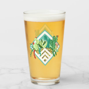 Verre Succulents géométriques modernes et planteur de ca