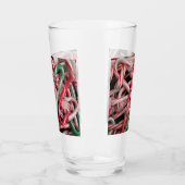 Verre Sucres de canne et menthe de Noël (Gauche)